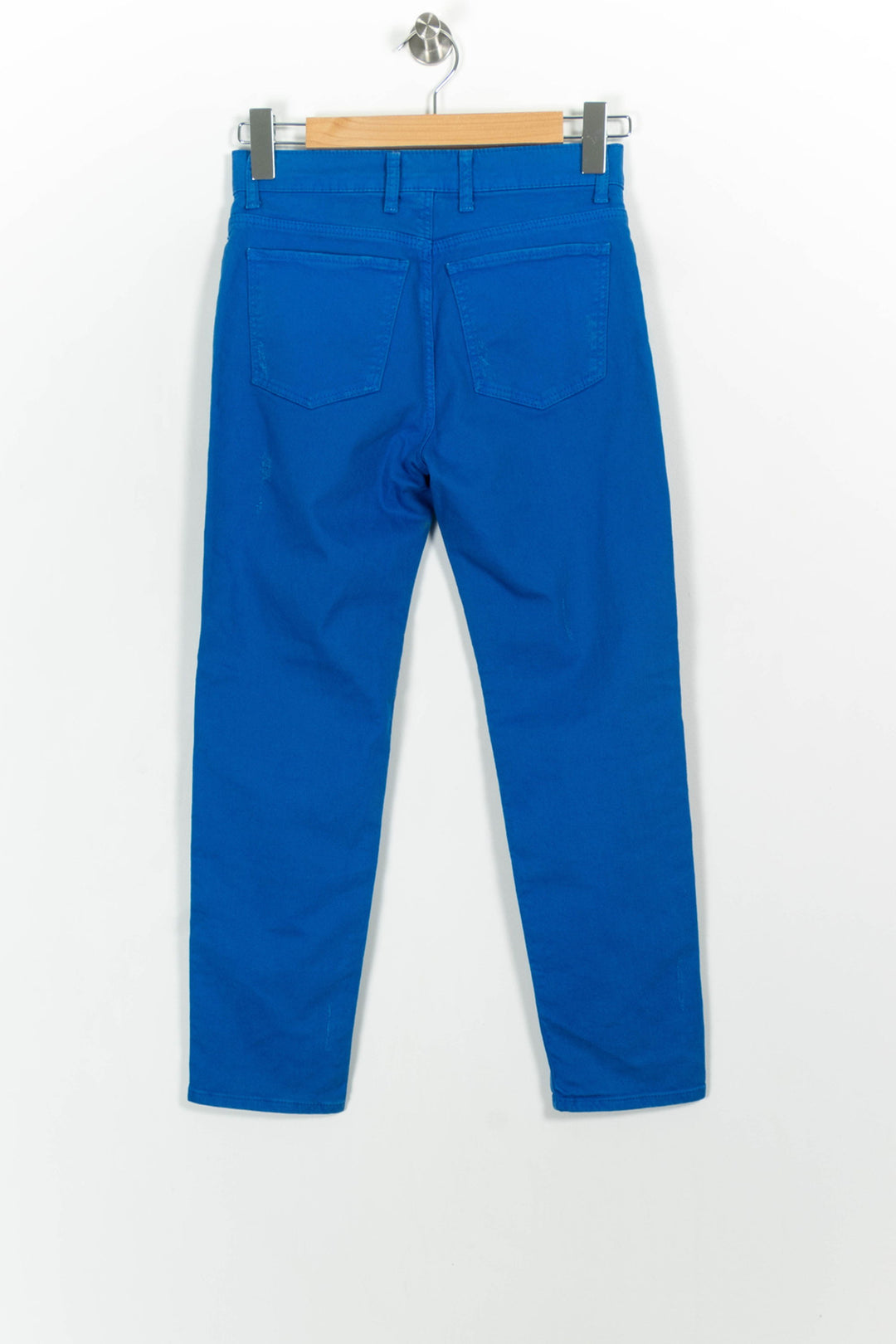 Jean Droit Bleu - Taille XS/34 de la marque Sandro | PARAD62040 - Vendu par Paradigme - Image 4