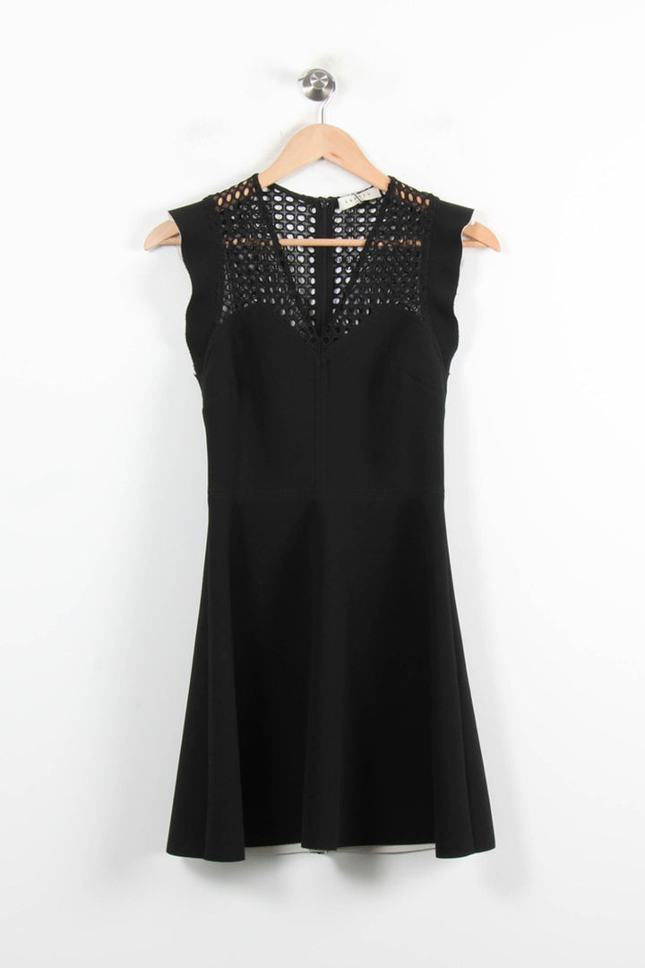 Robe Sans Manches Noire - Taille S/36 de la marque Sandro | PARAD62046 - Vendu par Paradigme - Image 2