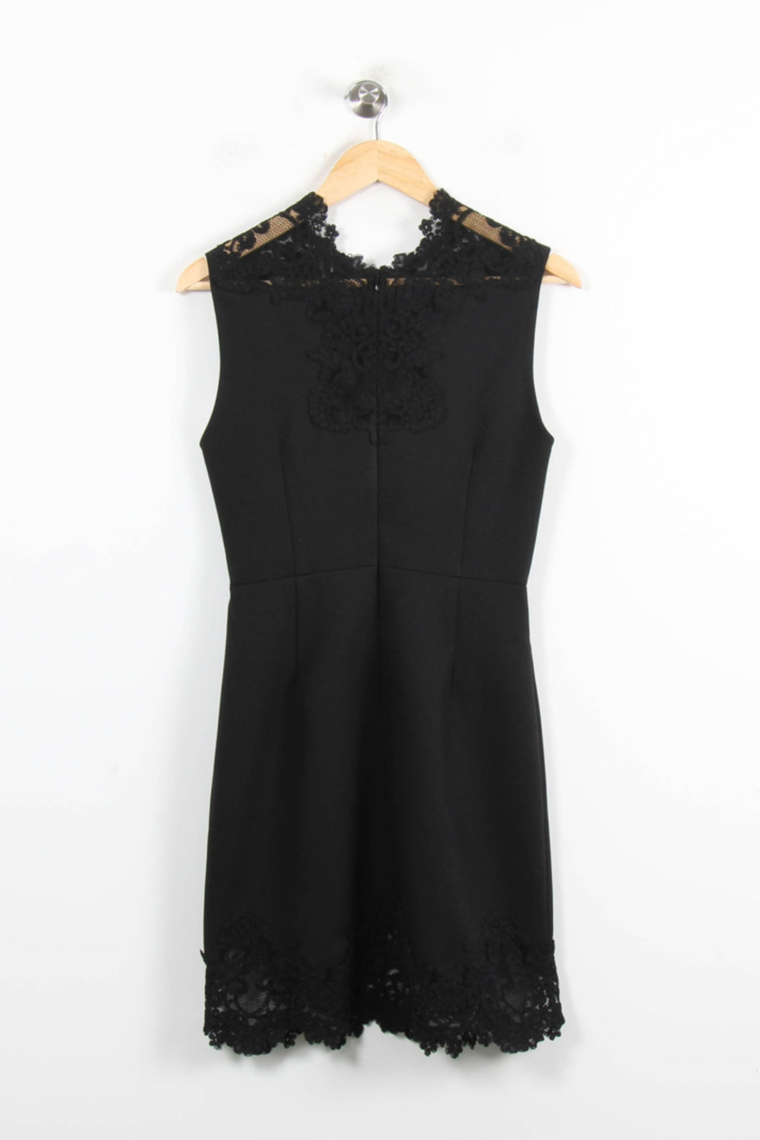 Robe Dentelle Noire - Taille S/36 de la marque Sandro | PARAD62048 - Vendu par Paradigme - Image 4
