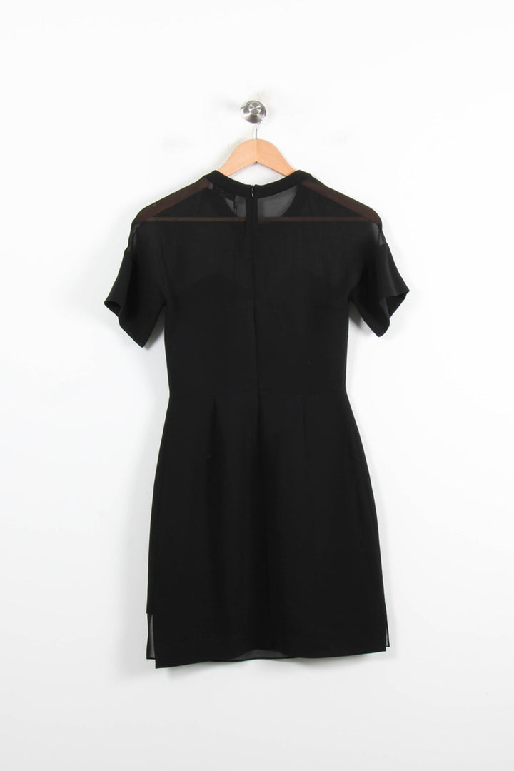 Robe Noire - Taille S/36 de la marque Sandro | PARAD62050 - Vendu par Paradigme - Image 4