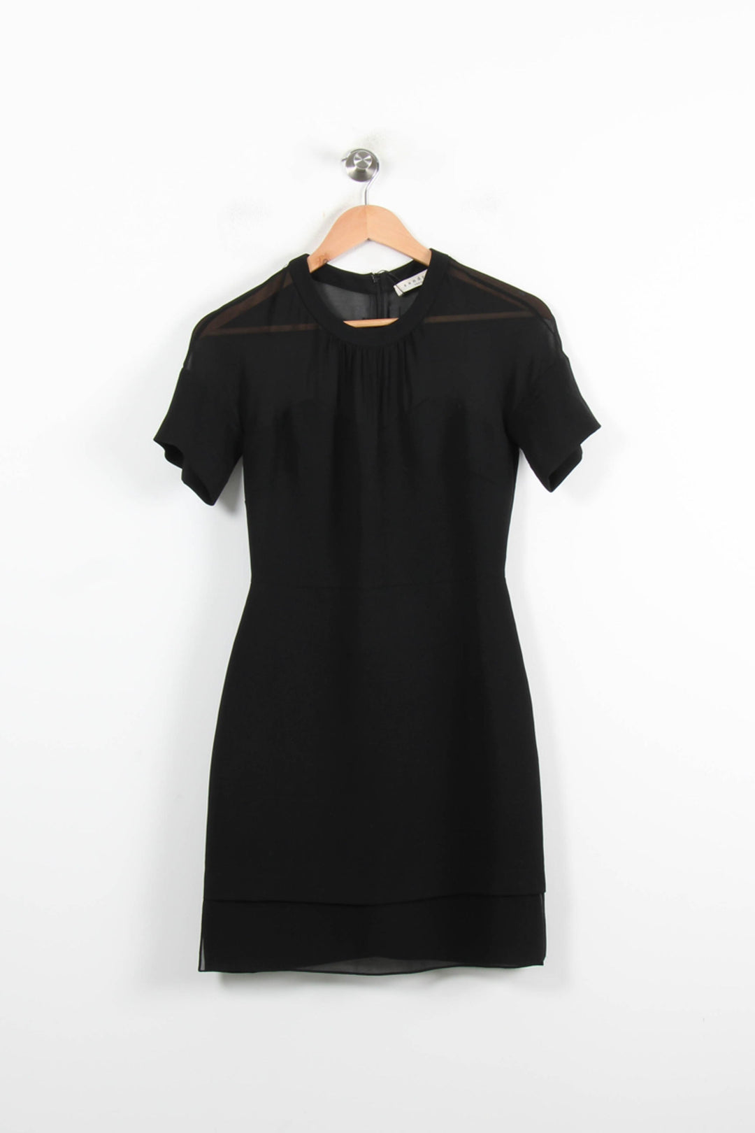 Robe Noire - Taille S/36 de la marque Sandro | PARAD62050 - Vendu par Paradigme - Image 2