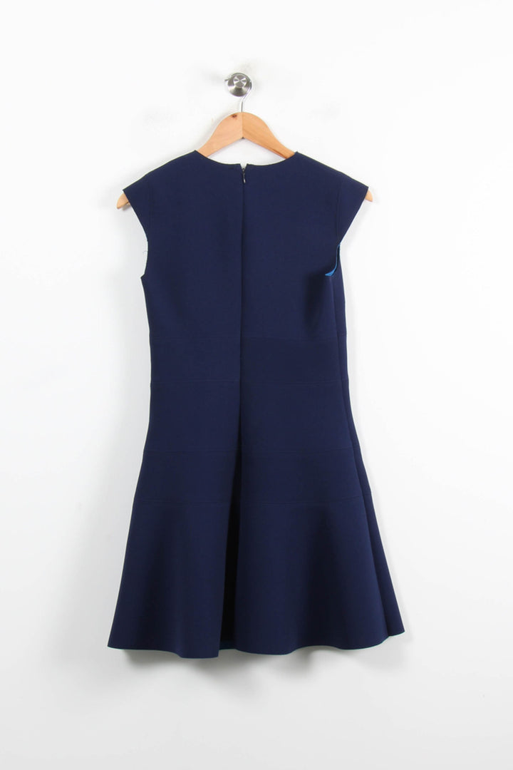 Robe Midi Bleue - Taille S/36 de la marque Sandro | PARAD62053 - Vendu par Paradigme - Image 4