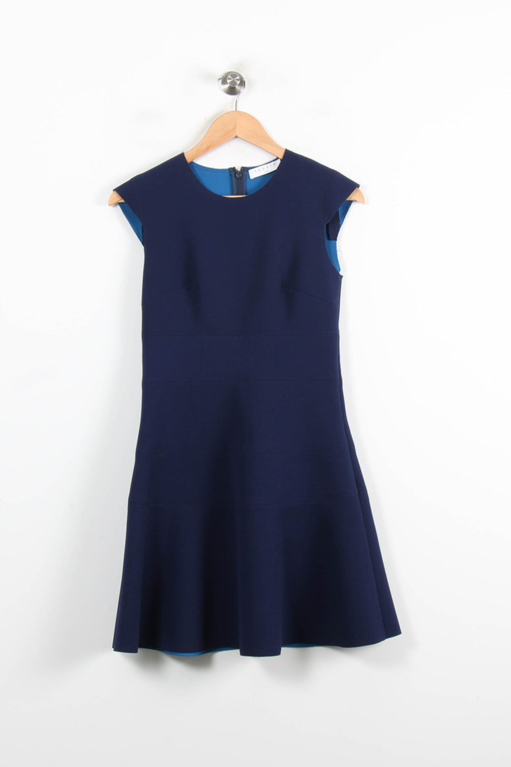 Robe Midi Bleue - Taille S/36 de la marque Sandro | PARAD62053 - Vendu par Paradigme - Image 2
