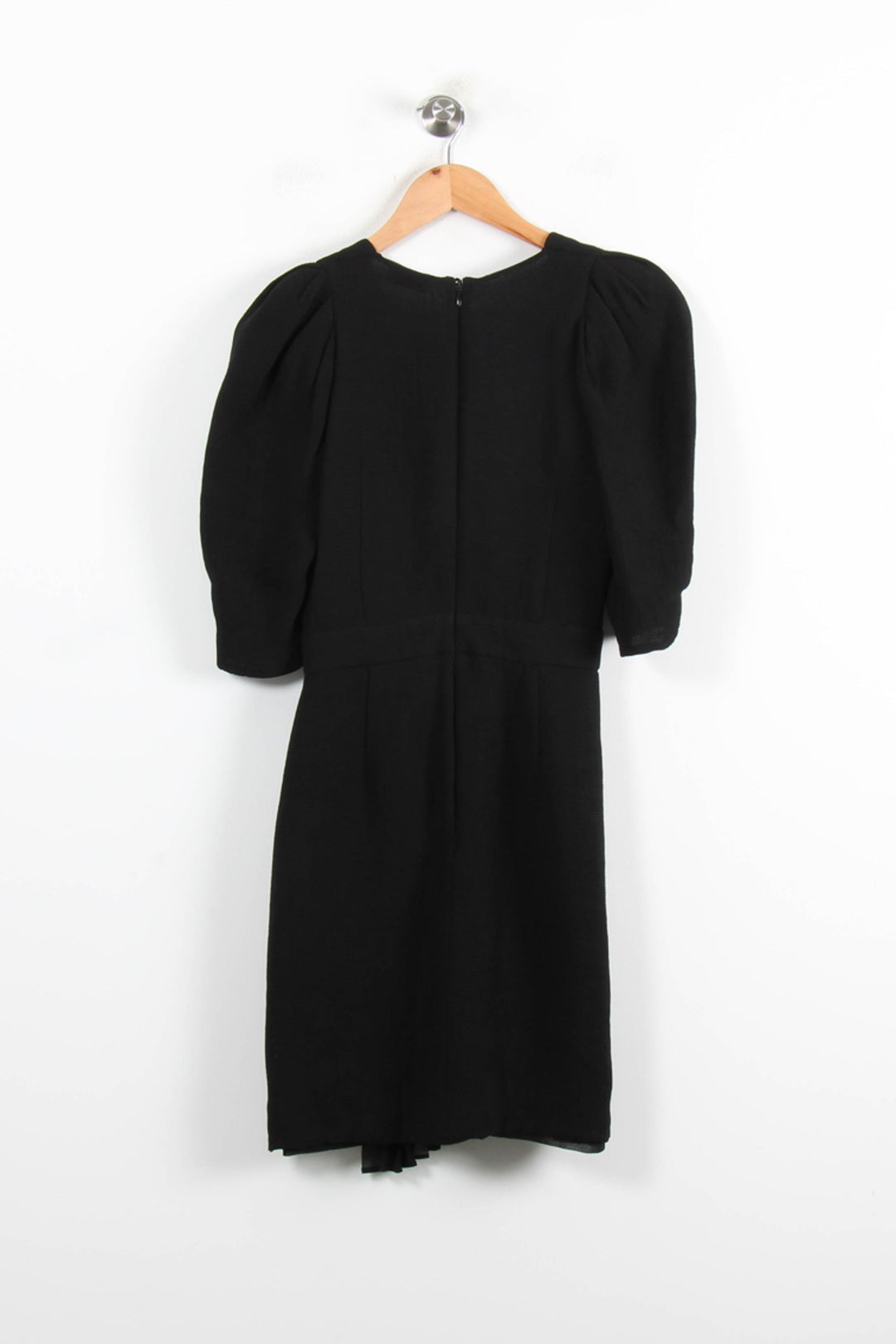 Robe Midi Noire - Taille S/36 de la marque Sandro | PARAD62054 - Vendu par Paradigme - Image 4