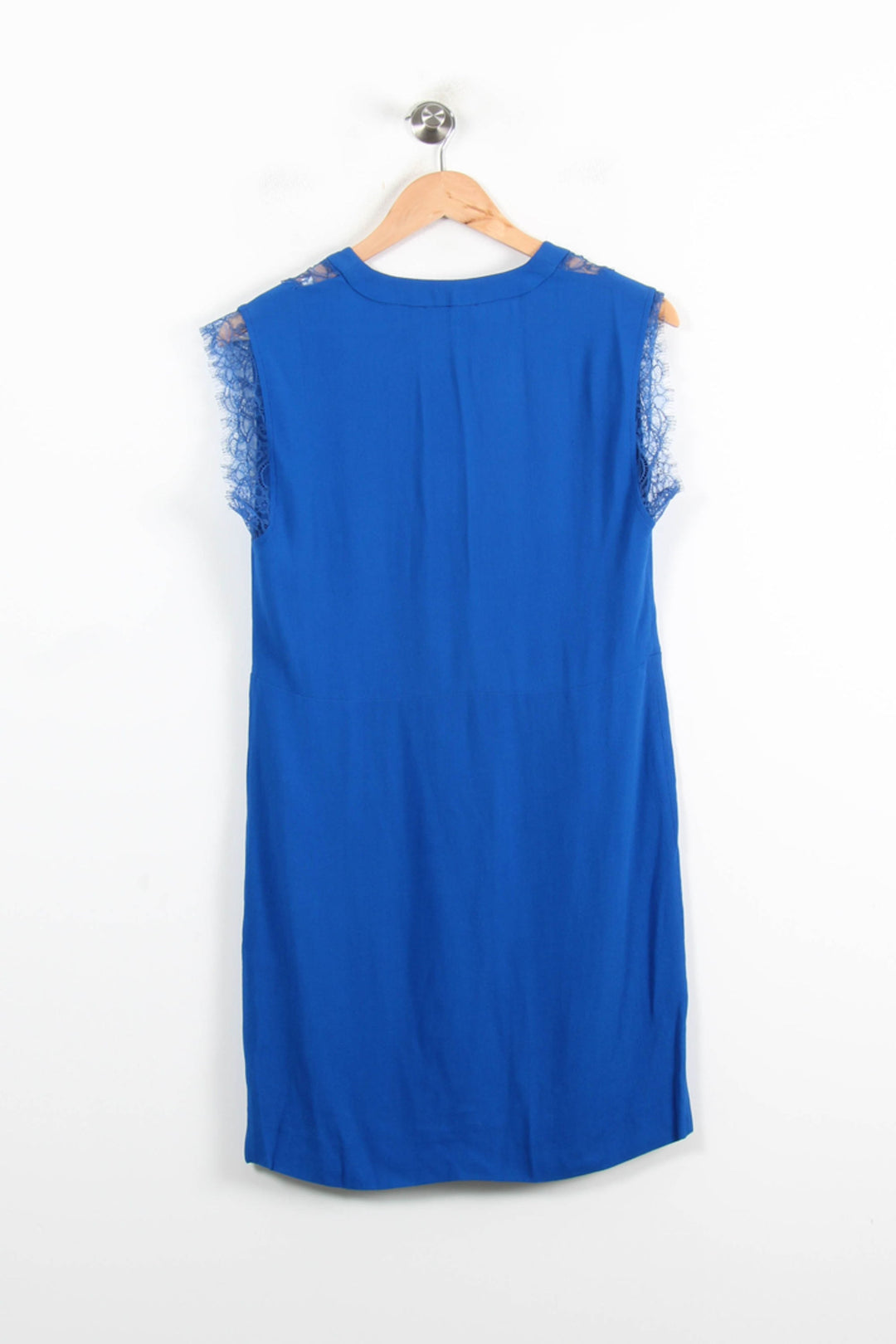 Robe Sans Manches Bleue - Taille S/36 de la marque Sandro | PARAD62058 - Vendu par Paradigme - Image 4
