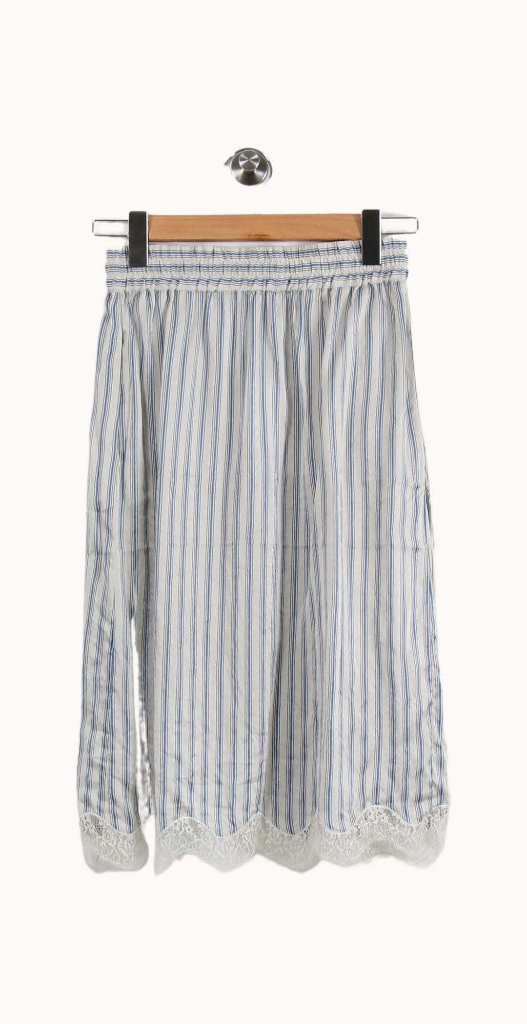 Jupe Courte Bleu et Blanche - Taille S/36 de la marque The Kooples | PARAD62064 - Vendu par Paradigme - Image 4