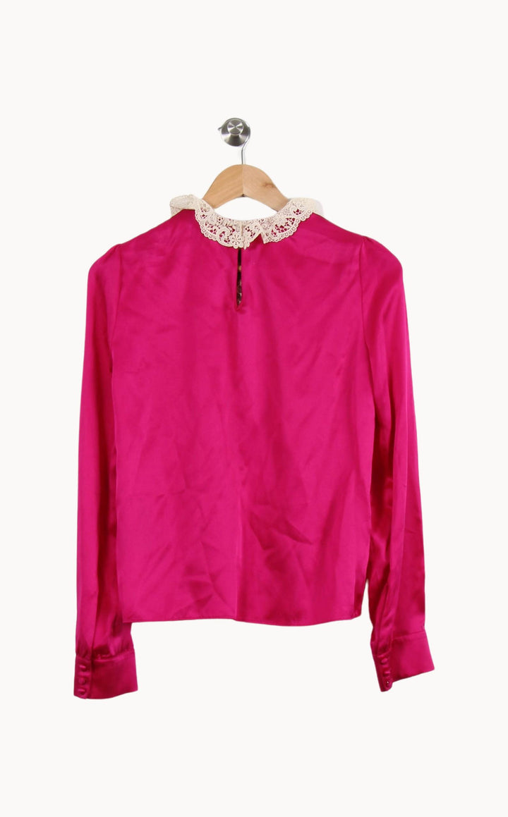 Blouse Rose - Taille XS/34 de la marque The Kooples | PARAD62067 - Vendu par Paradigme - Image 4