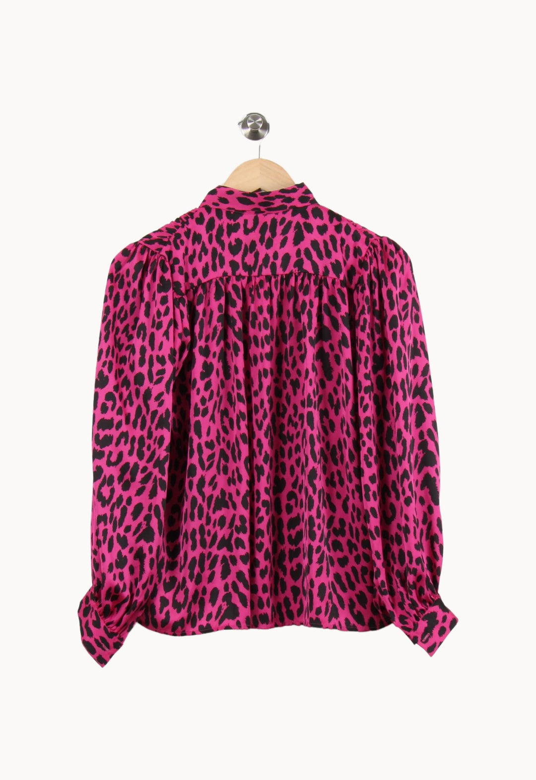 Chemise Rose et Noire - Taille XS/34 de la marque Maje | PARAD62069 - Vendu par Paradigme - Image 4
