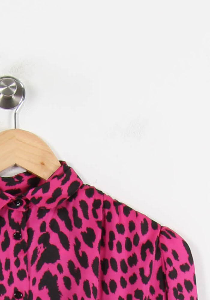 Chemise Rose et Noire - Taille XS/34 de la marque Maje | PARAD62069 - Vendu par Paradigme - Image 3