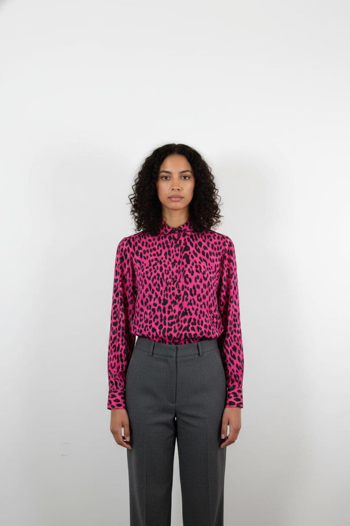Chemise Rose et Noire - Taille XS/34
