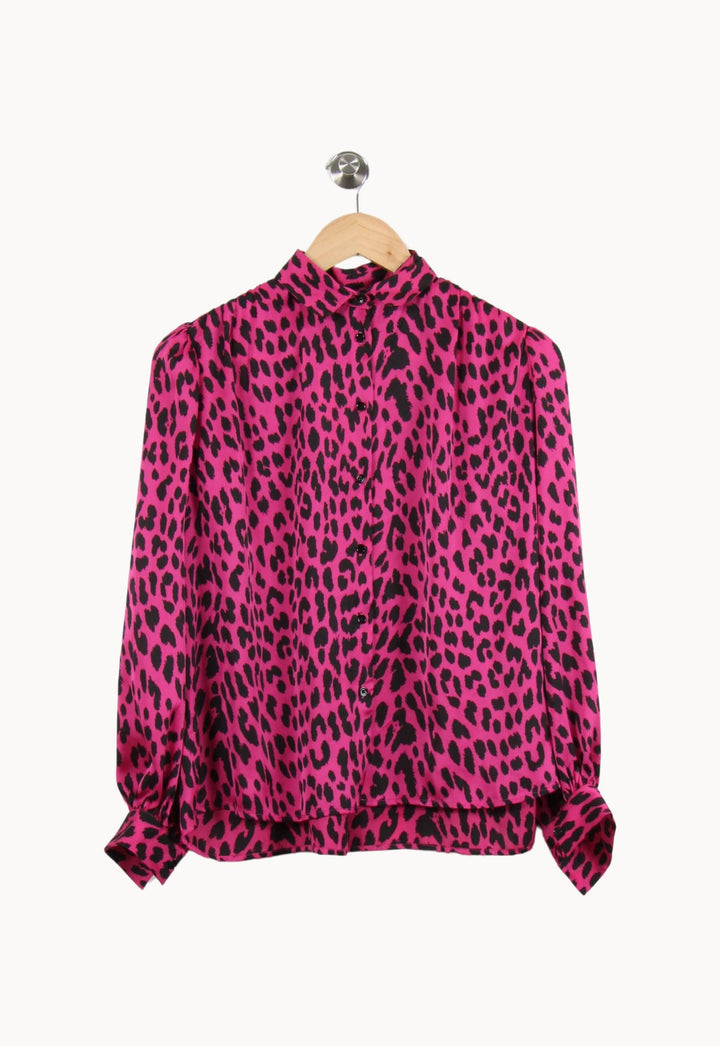 Chemise Rose et Noire - Taille XS/34 de la marque Maje | PARAD62069 - Vendu par Paradigme - Image 2