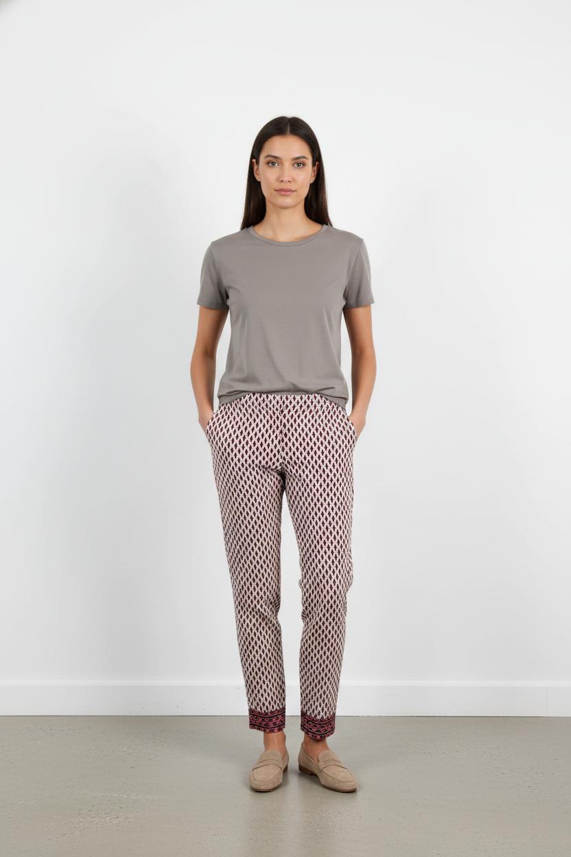 Pantalon Blanc et Noir - Taille L/40