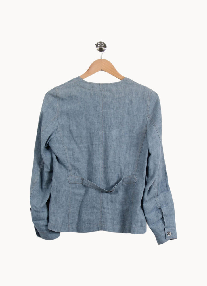 Veste Bleue - Taille S/36 de la marque Comptoir des Cotonniers | PARAD62077 - Vendu par Paradigme - Image 4