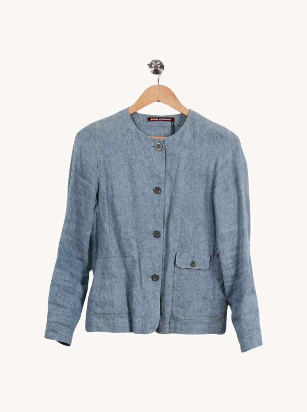 Veste Bleue - Taille S/36 de la marque Comptoir des Cotonniers | PARAD62077 - Vendu par Paradigme - Image 2
