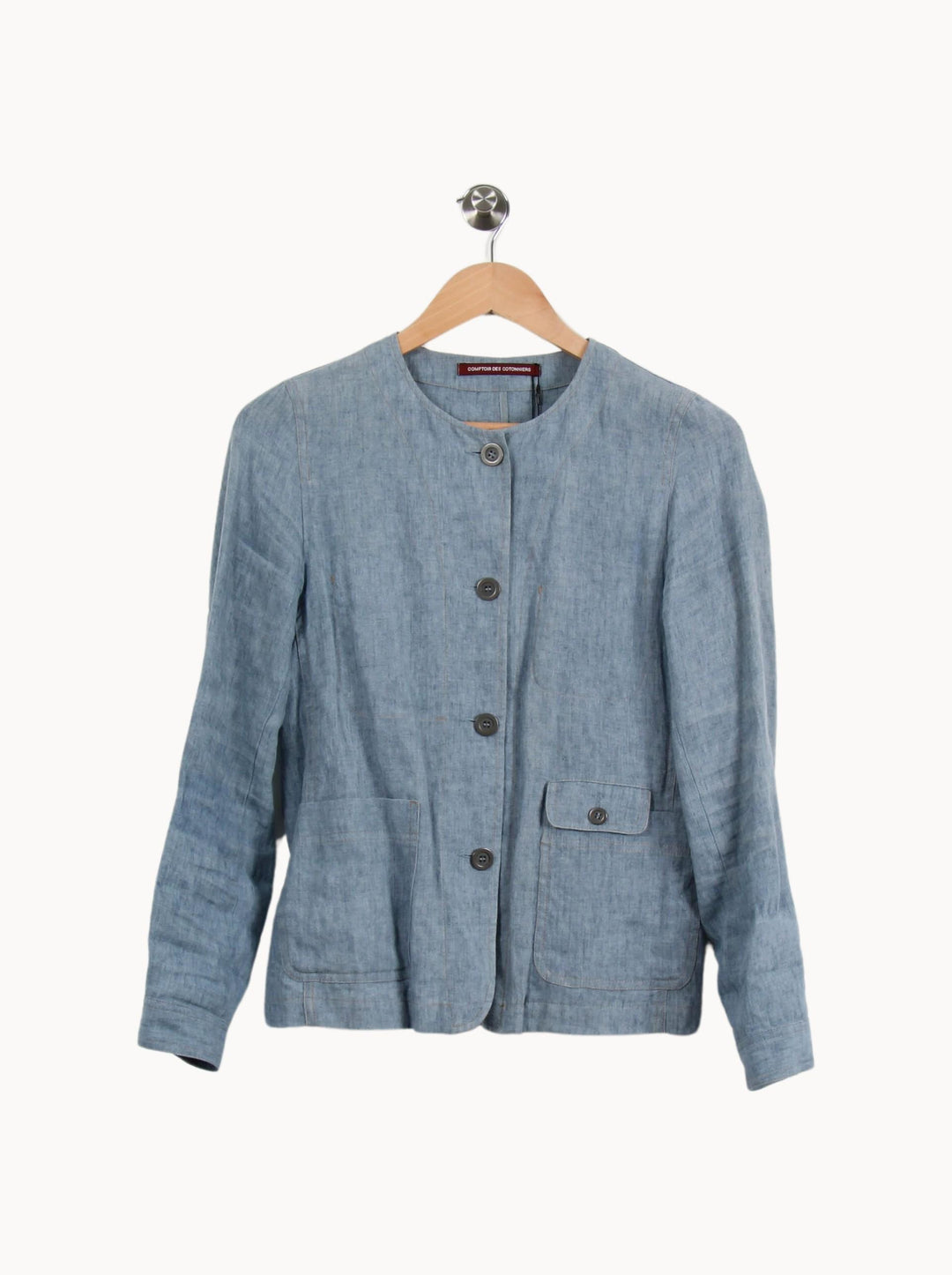 Veste Bleue - Taille S/36 de la marque Comptoir des Cotonniers | PARAD62077 - Vendu par Paradigme - Image 2