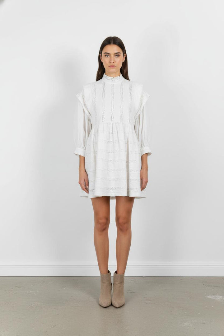 Robe Courte Blanche - Taille S/36 de la marque Claudie Pierlot | PARAD62082 - Vendu par Paradigme - Image 1