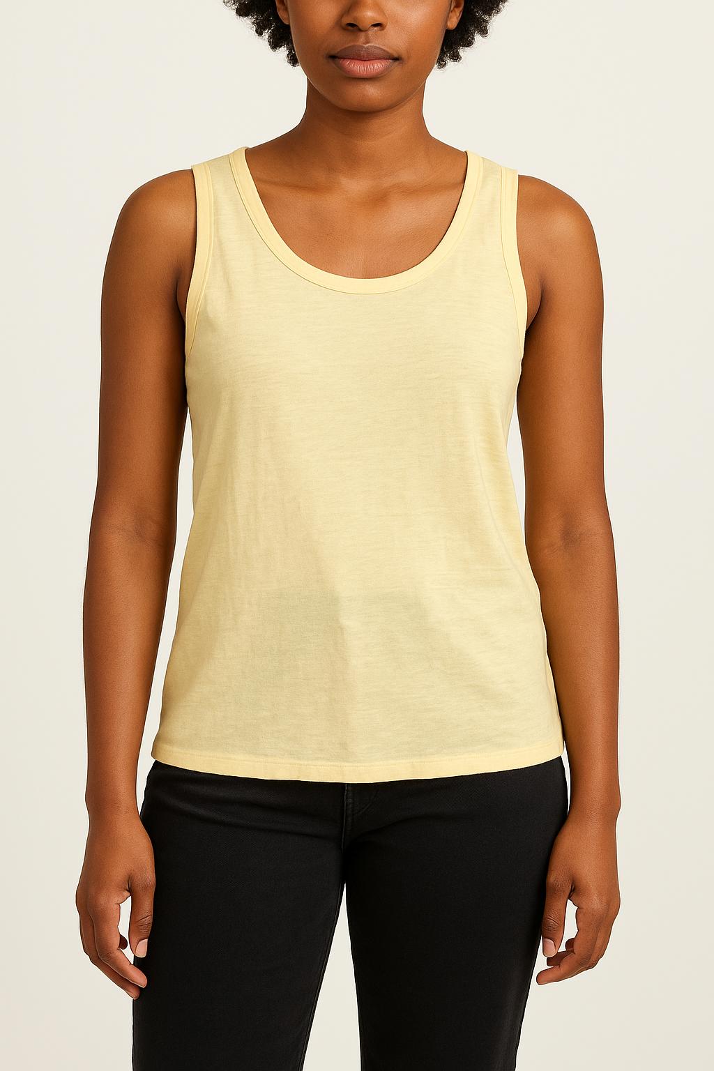 Débardeur Jaune - Taille M/38 de la marque Sandro | PARAD62083 - Vendu par Paradigme - Image 1