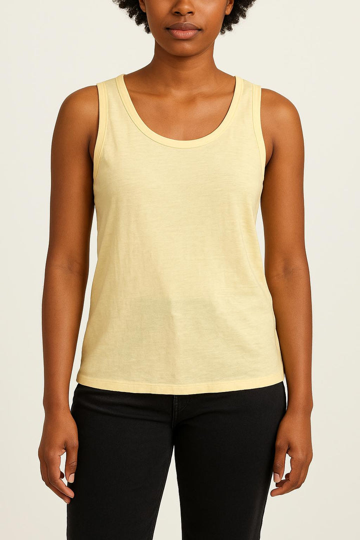 Débardeur Jaune - Taille M/38 de la marque Sandro | PARAD62083 - Vendu par Paradigme - Image 1
