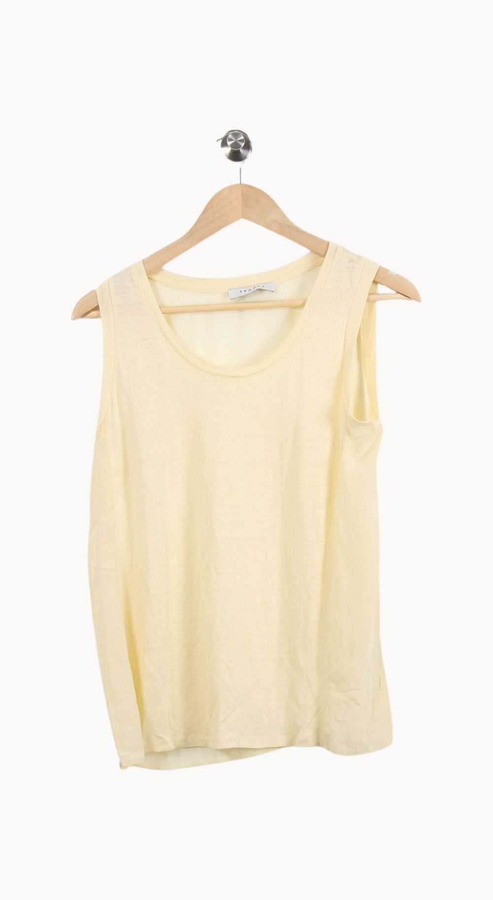 Débardeur Jaune - Taille M/38 de la marque Sandro | PARAD62083 - Vendu par Paradigme - Image 2