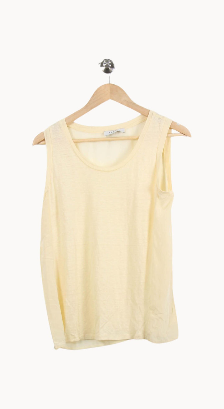 Débardeur Jaune - Taille M/38 de la marque Sandro | PARAD62083 - Vendu par Paradigme - Image 2