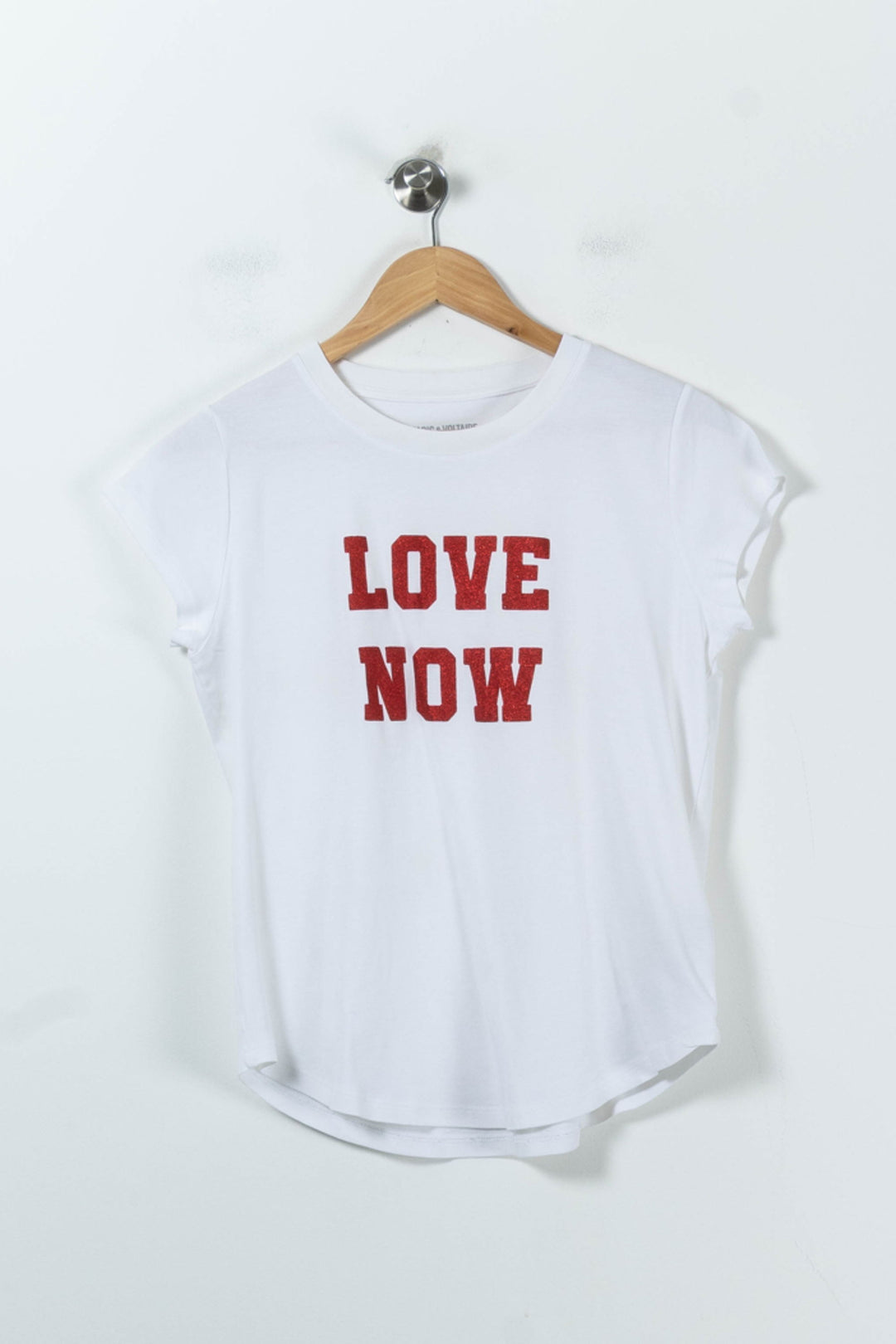Tee-shirt Blanc et Rouge - Taille M/38 de la marque Zadig&Voltaire | PARAD62084 - Vendu par Paradigme - Image 2