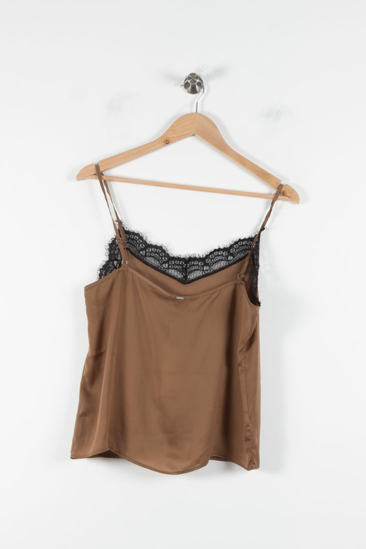 Caraco Marron et Noir - Taille M/38 de la marque IKKS | PARAD62095 - Vendu par Paradigme - Image 4