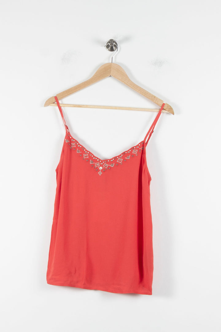 Débardeur Orange - Taille M/38 de la marque IKKS | PARAD62098 - Vendu par Paradigme - Image 2