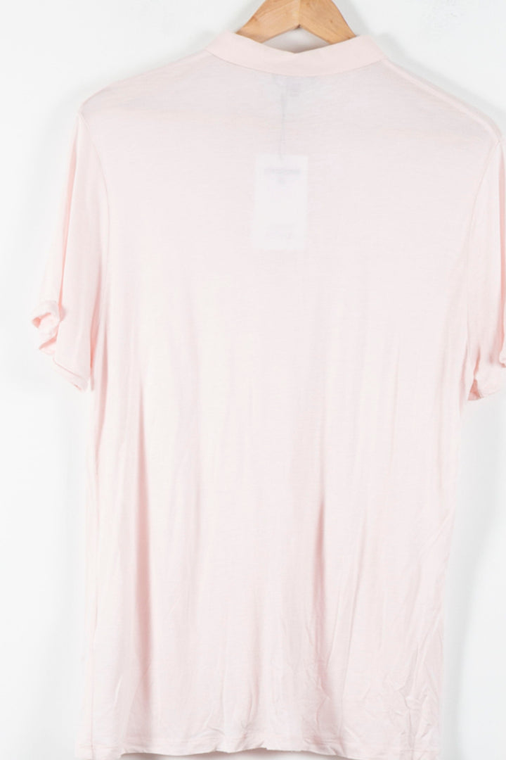 Polo Rose - Taille L/40 de la marque Caroll | PARAD62108 - Vendu par Paradigme - Image 4