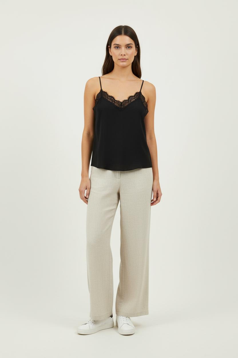 Caraco Noir - Taille L/40 de la marque IKKS | PARAD62118 - Vendu par Paradigme - Image 1