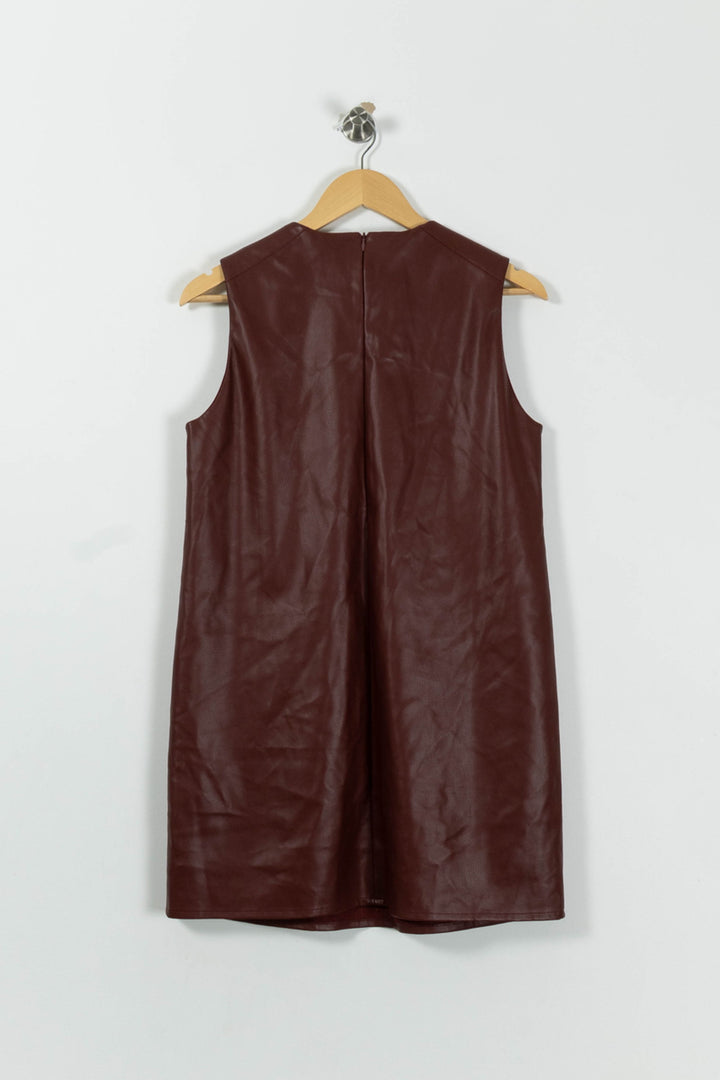 Robe Sans Manches Bordeaux - Taille M/38 de la marque Petite Mendigote | PARAD62123 - Vendu par Paradigme - Image 4