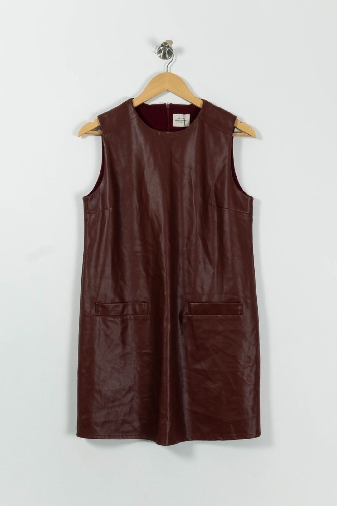 Robe Sans Manches Bordeaux - Taille M/38 de la marque Petite Mendigote | PARAD62123 - Vendu par Paradigme - Image 2