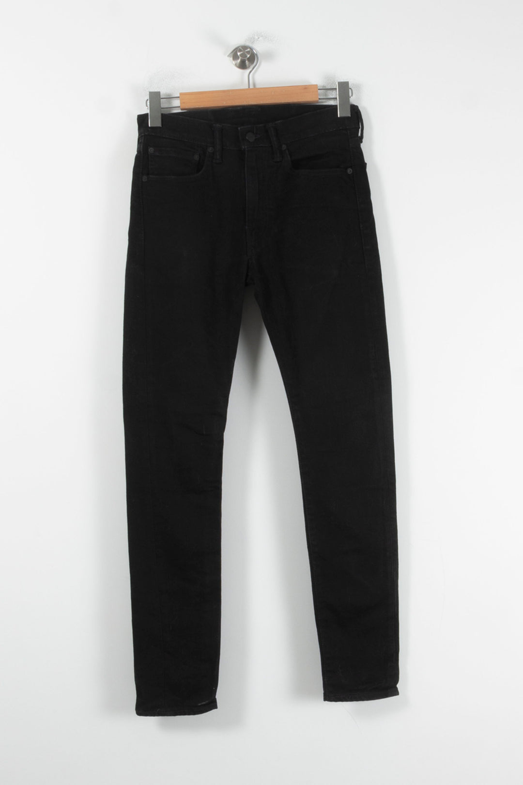 Jean Slim Noir - Taille L/40 de la marque Levi's | PARAD62126 - Vendu par Paradigme - Image 2