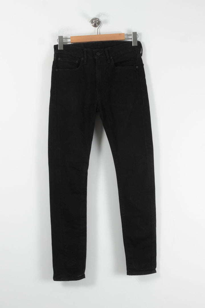 Jean Slim Noir - Taille L/40 de la marque Levi's | PARAD62126 - Vendu par Paradigme - Image 2