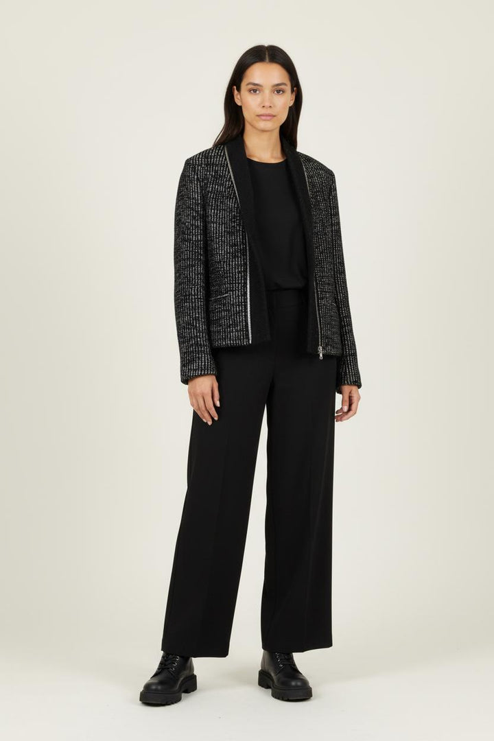 Veste Noire et Blanche - Taille M/38 de la marque Sandro | PARAD62135 - Vendu par Paradigme - Image 1