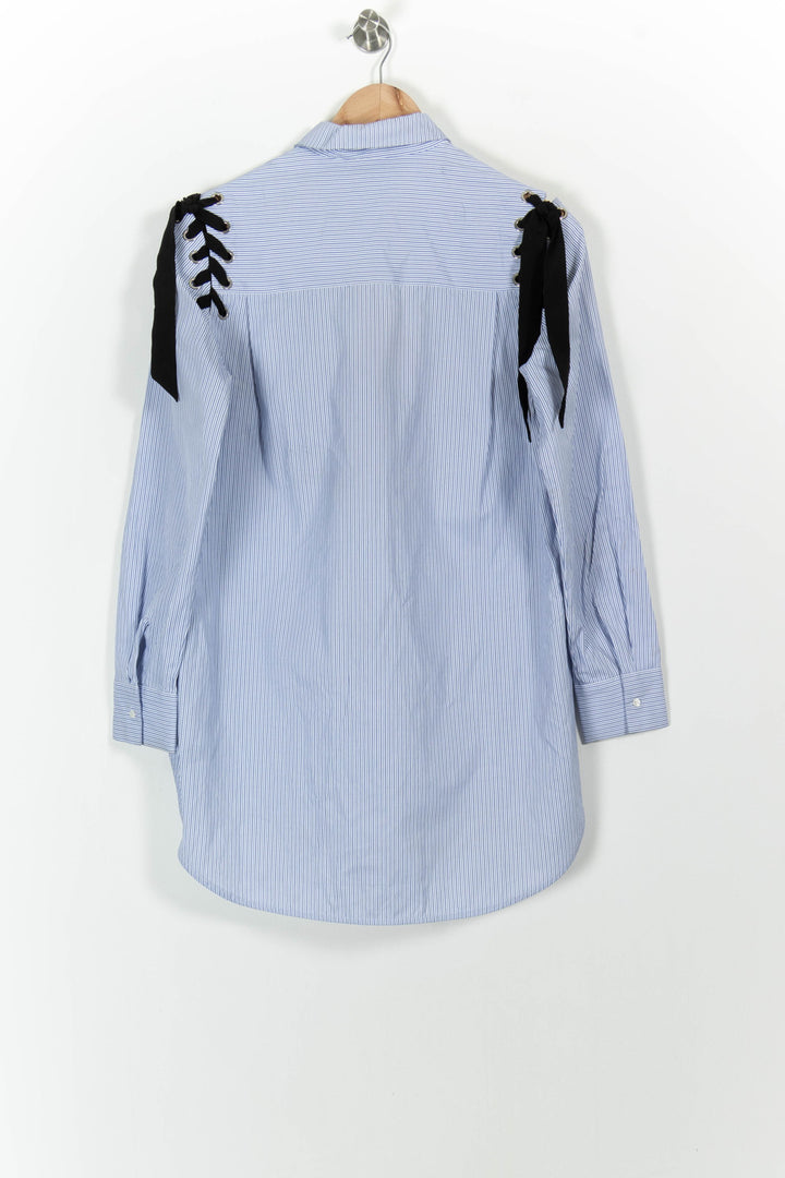 Chemise Bleue et Noire - Taille S/36 de la marque Sandro | PARAD62137 - Vendu par Paradigme - Image 4