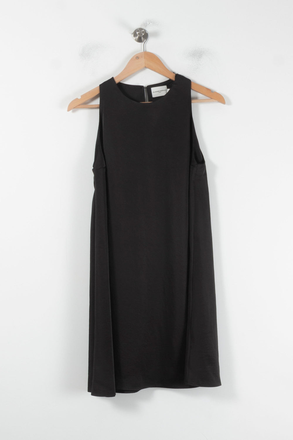 Robe Midi Noire - Taille L/40 de la marque Claudie Pierlot | PARAD62140 - Vendu par Paradigme - Image 2