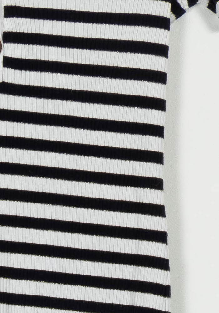 T-shirt Rayé Noir et Blanc - Taille XS/34 de la marque Sézane | PARAD62144 - Vendu par Paradigme - Image 3