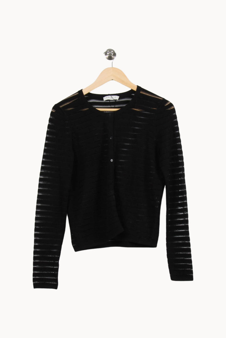 Cardigan Noir - Taille M/38 de la marque Sandro | PARAD62161 - Vendu par Paradigme - Image 2