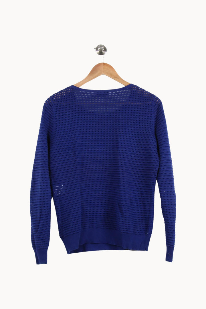 Pull Bleu - Taille S/36 de la marque Sandro | PARAD62163 - Vendu par Paradigme - Image 4