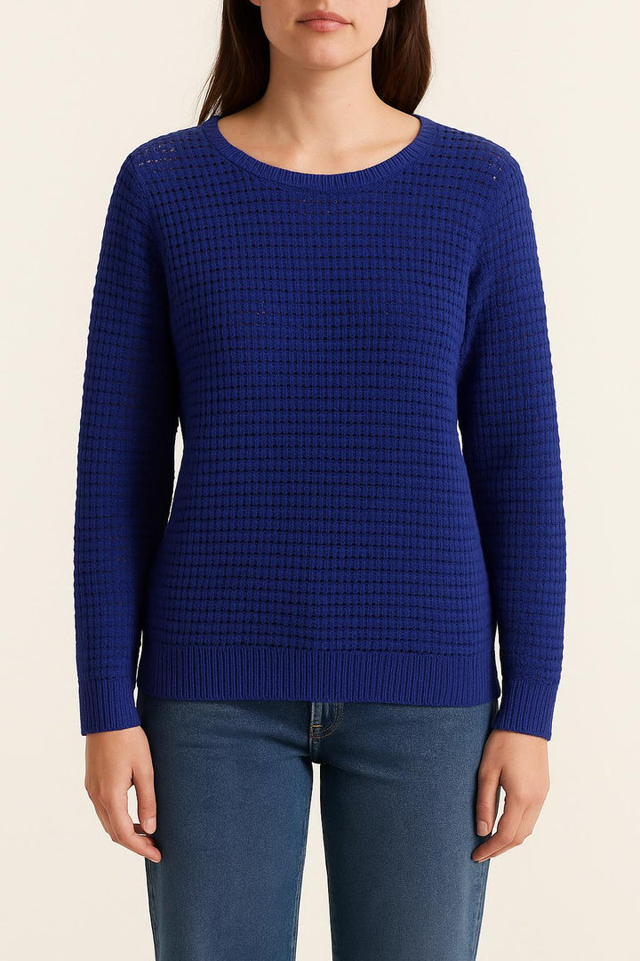 Pull Bleu - Taille S/36 de la marque Sandro | PARAD62163 - Vendu par Paradigme - Image 1