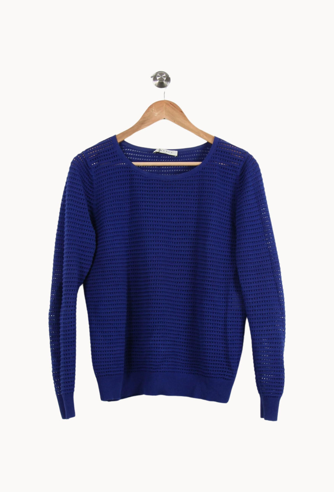 Pull Bleu - Taille S/36 de la marque Sandro | PARAD62163 - Vendu par Paradigme - Image 2