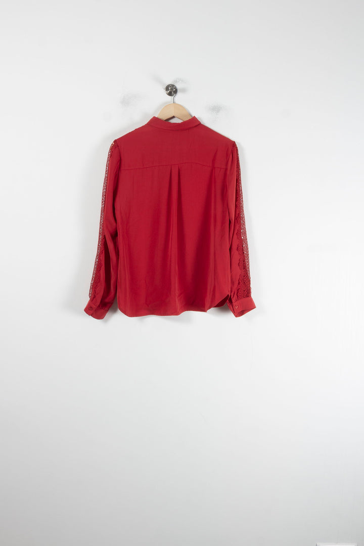 Chemise Rouge - Taille L/40 de la marque I.Code | PARAD62167 - Vendu par Paradigme - Image 4