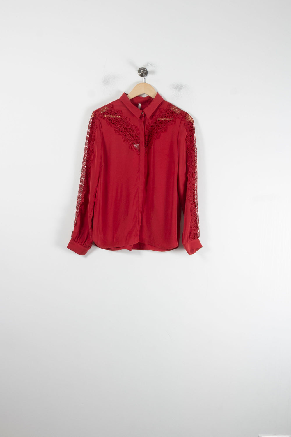 Chemise Rouge - Taille L/40 de la marque I.Code | PARAD62167 - Vendu par Paradigme - Image 2