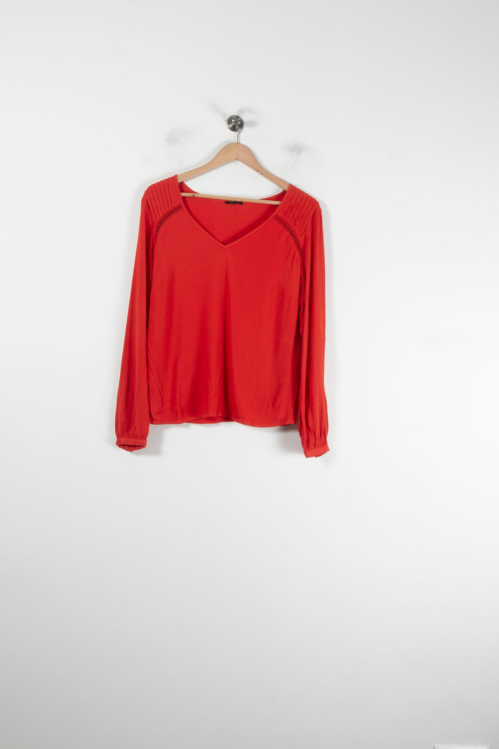Blouse Rouge - Taille S/36 de la marque IKKS | PARAD62170 - Vendu par Paradigme - Image 2