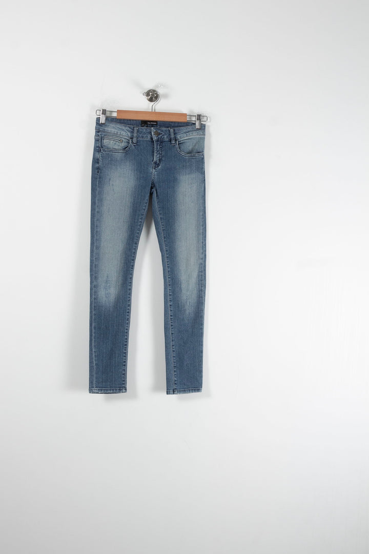 Jean Slim Bleu - Taille S/36 de la marque The Kooples | PARAD62177 - Vendu par Paradigme - Image 2