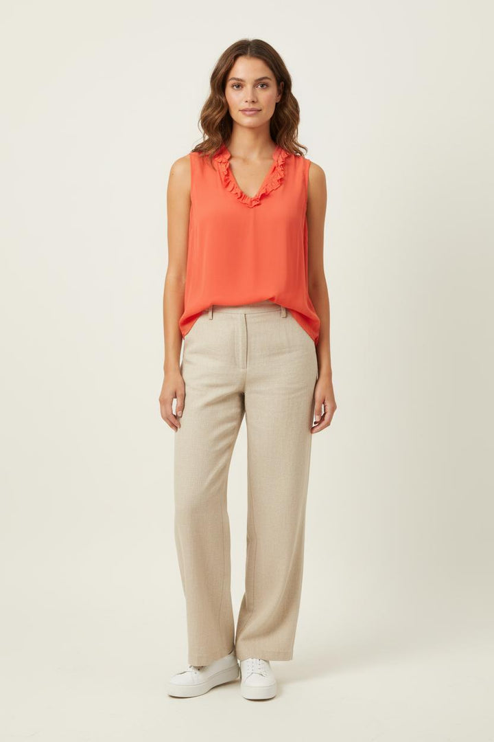 Blouse Orange - Taille XL/42 de la marque Liu Jo | PARAD62182 - Vendu par Paradigme - Image 1