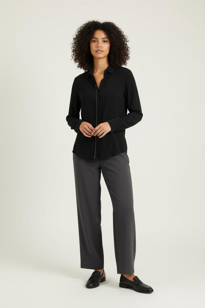 Chemise Noire - Taille XL/42 de la marque Liu Jo | PARAD62185 - Vendu par Paradigme - Image 1