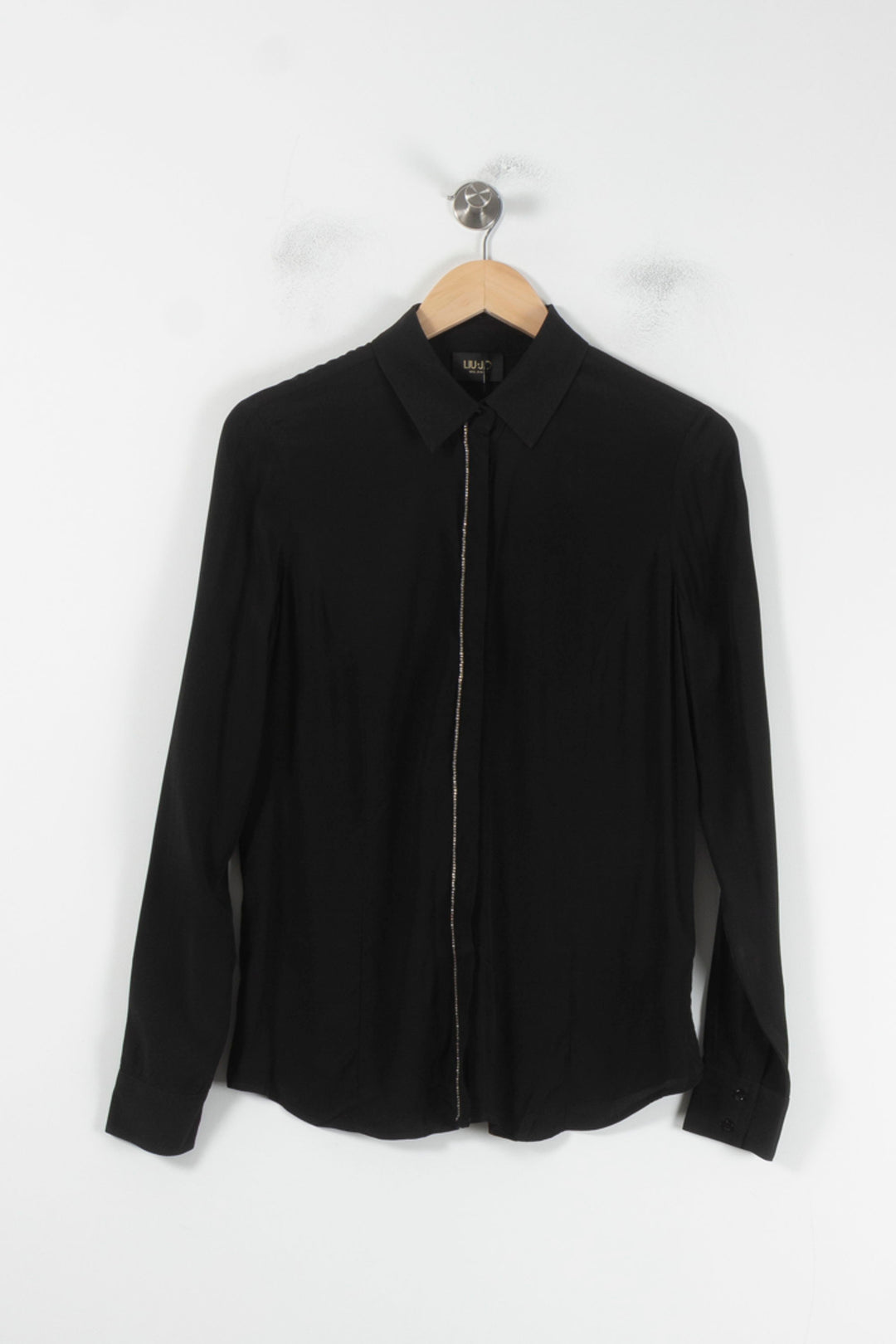 Chemise Noire - Taille XL/42 de la marque Liu Jo | PARAD62185 - Vendu par Paradigme - Image 2
