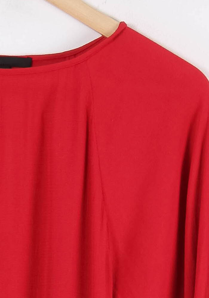 Robe Rouge - Taille S/36 de la marque Maje | PARAD62193 - Vendu par Paradigme - Image 3