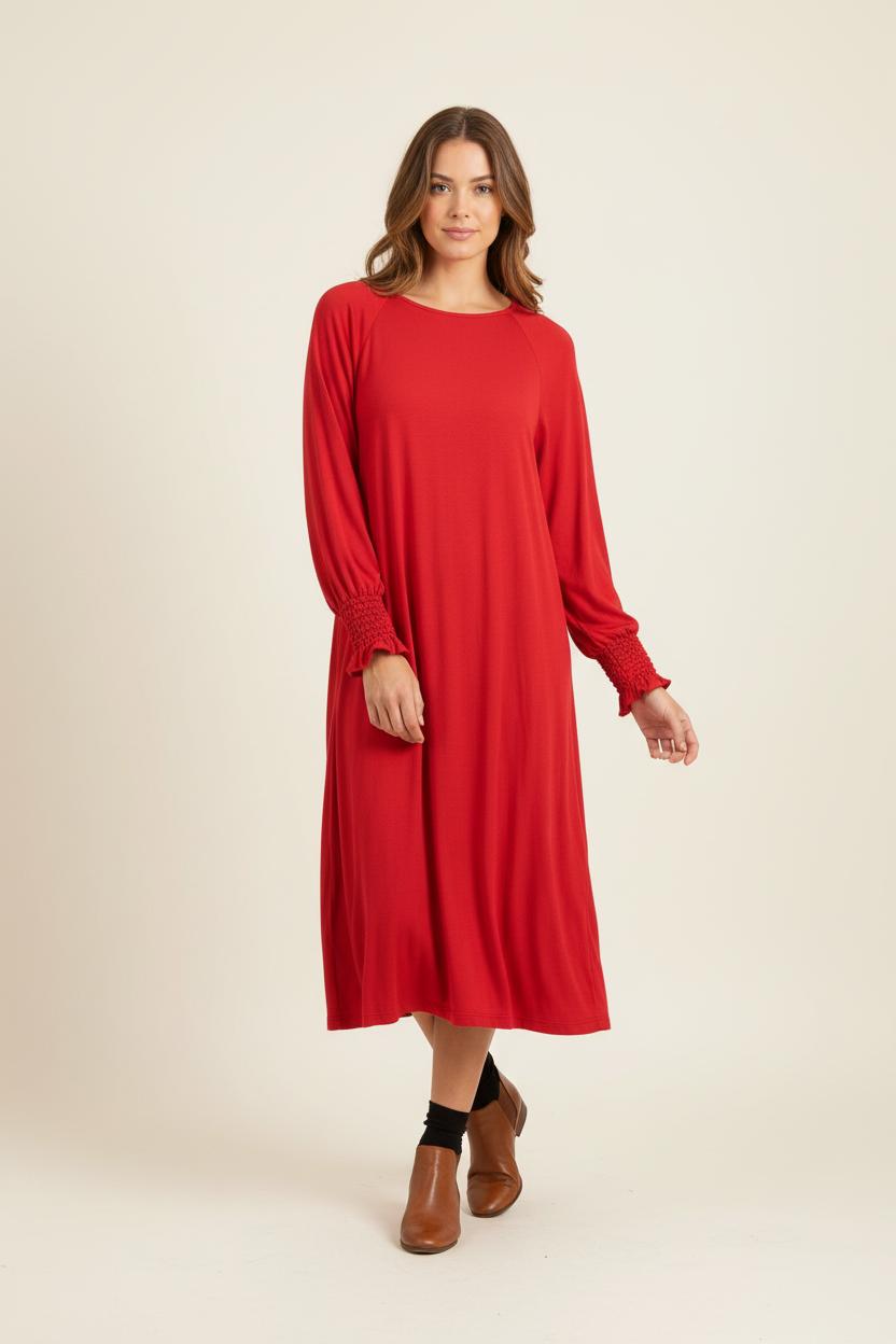 Robe Rouge - Taille S/36 de la marque Maje | PARAD62193 - Vendu par Paradigme - Image 1